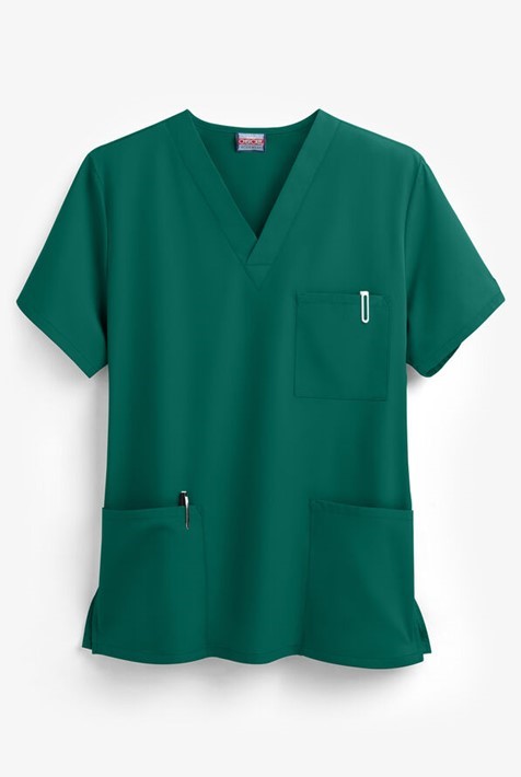 Cherokee Cherokee WorkWear Unisex V-Neck Solid Scrub Top 4876