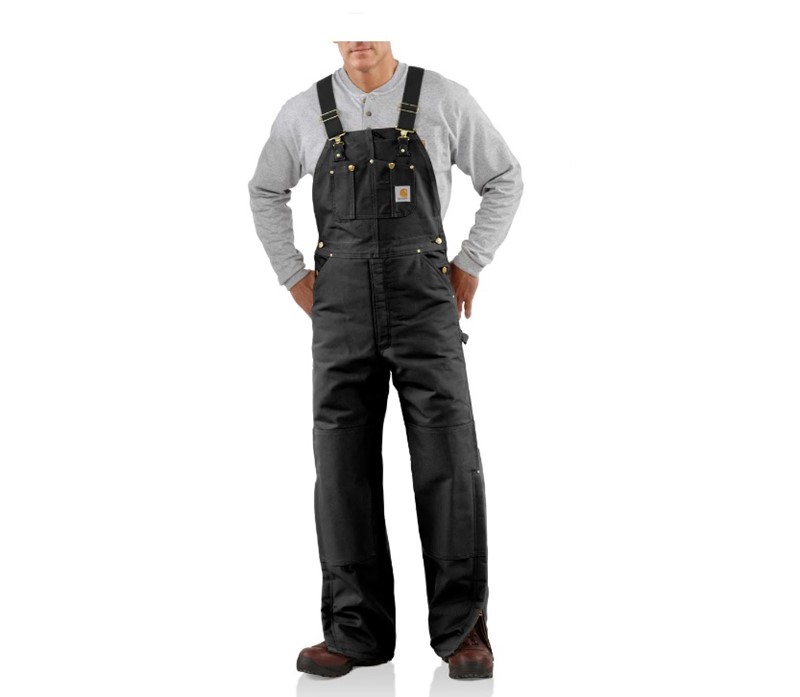 Duck Bib Overall / Quilt Lined