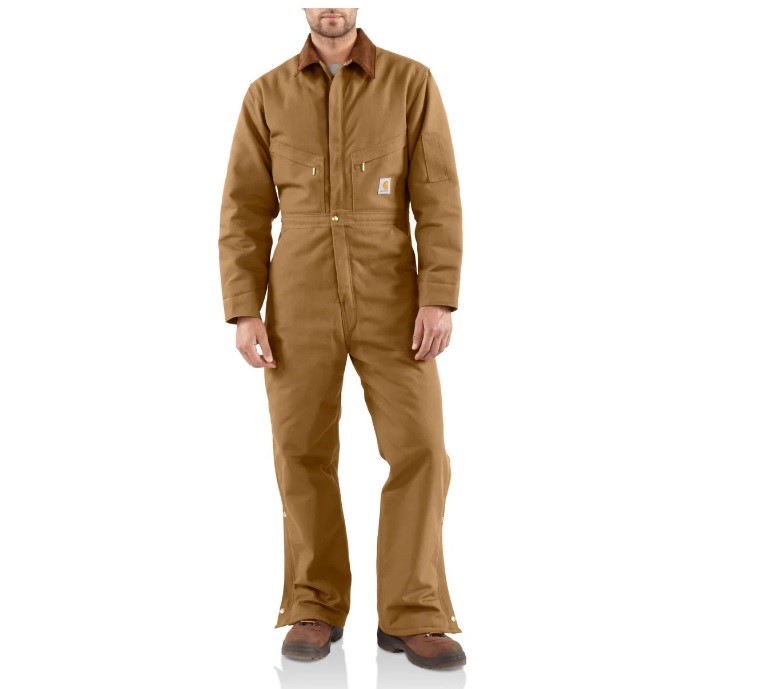Duck Quilt-Lined Coveralls